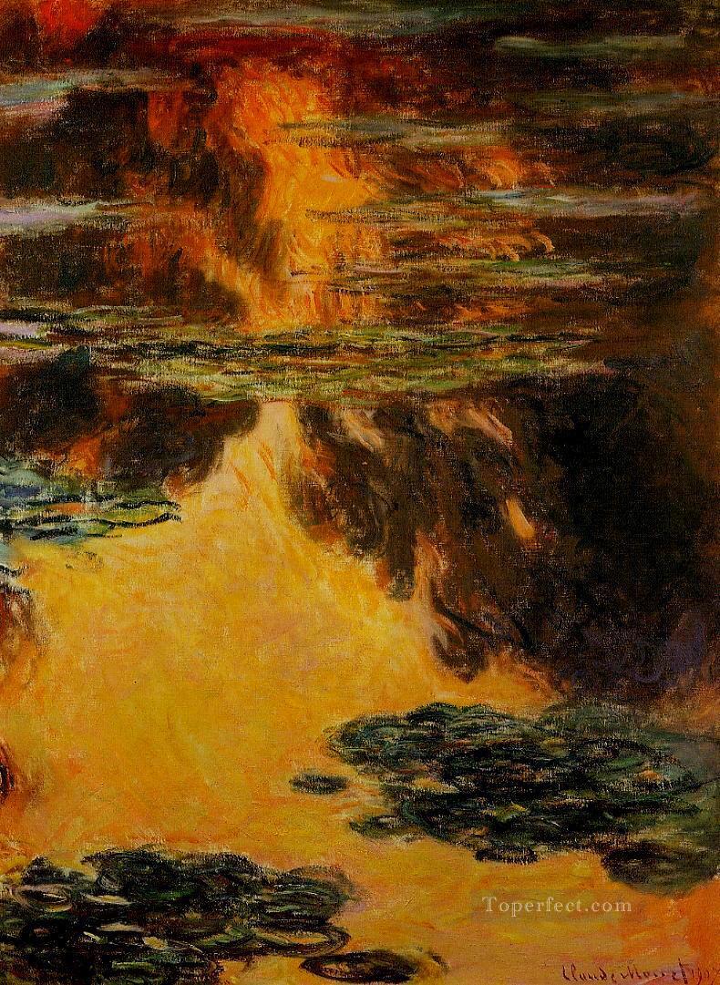 Nenúfares II Claude Monet Impresionismo Flores Pintura al óleo